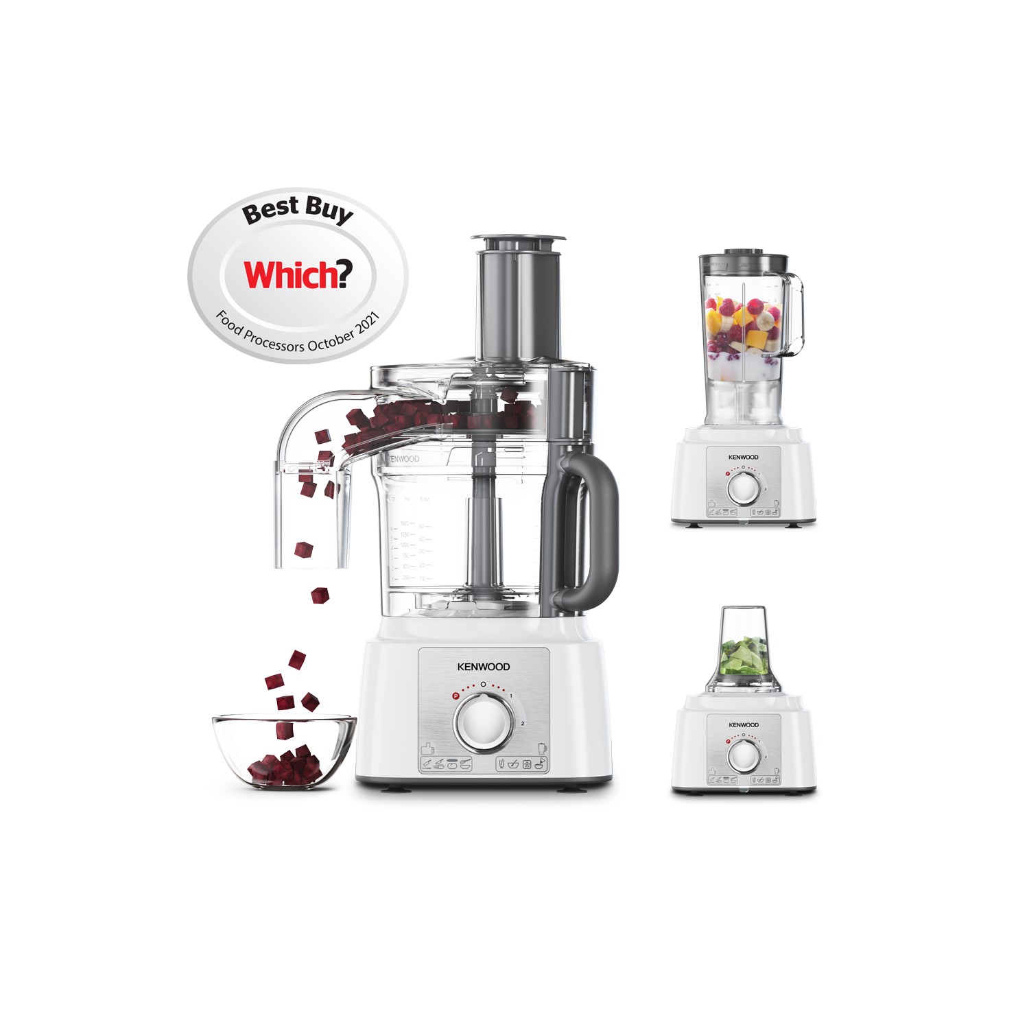 Kenwood Multipro Express Food Processor - White