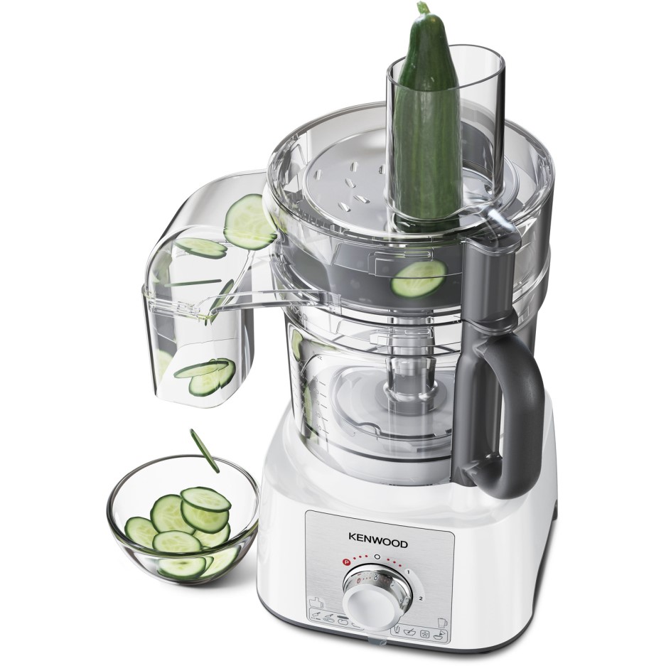 Kenwood FDP65.860WH Multipro Express Food Processor - White | Appliances Direct kenwood fdp65 860wh multipro express food processor