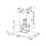 Franke FDP904XS-CH Design Plus 90cm Chimney Hood in Stainless Steel