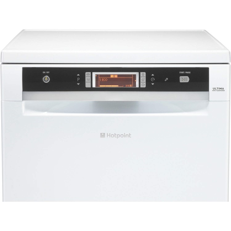 Hotpoint FDUD44110P Ultima 14 Place Freestanding Dishwasher Polar White