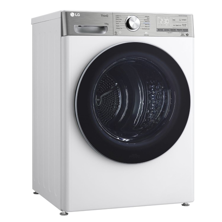 LG Dual Dry&#153; 10Kg Heat Pump Tumble Dryer - White