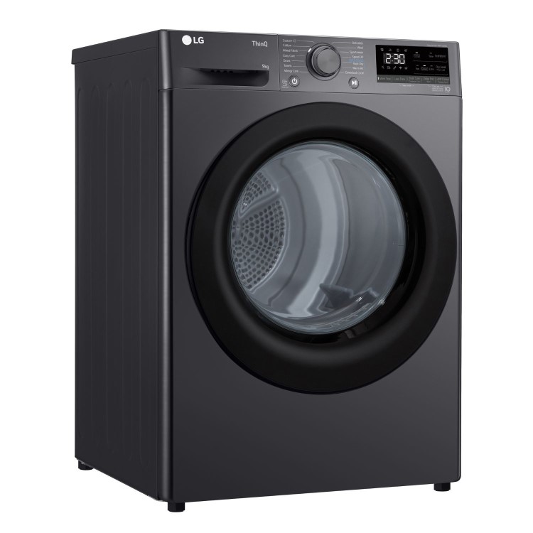 LG   9kg Heat Pump Tumble Dryer - Slate Grey