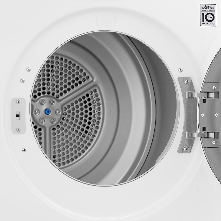 LG 9kg Heat Pump Tumble Dryer Freestanding - White
