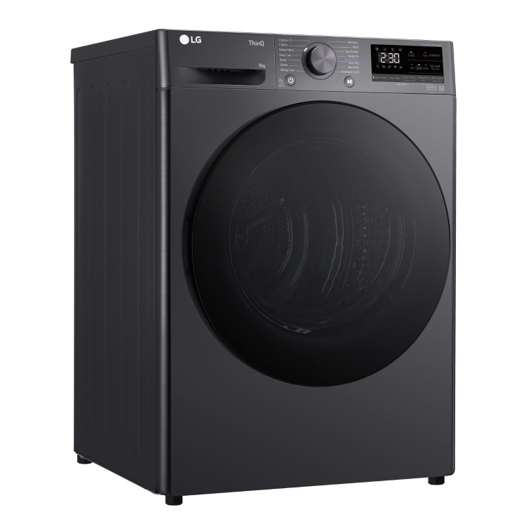 LG V7 Series 9kg Heat Pump Tumble Dryer - Graphite