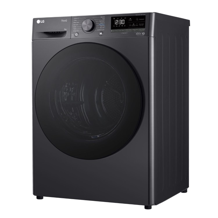 LG V7 Series 9kg Heat Pump Tumble Dryer - Graphite