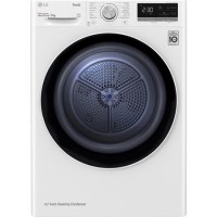LG 9kg Heat Pump Tumble Dryer - White