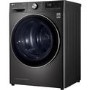 LG EcoHybrid 9kg Freestanding Heat Pump Tumble Dryer - Black Steel