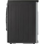 LG EcoHybrid 9kg Freestanding Heat Pump Tumble Dryer - Black Steel