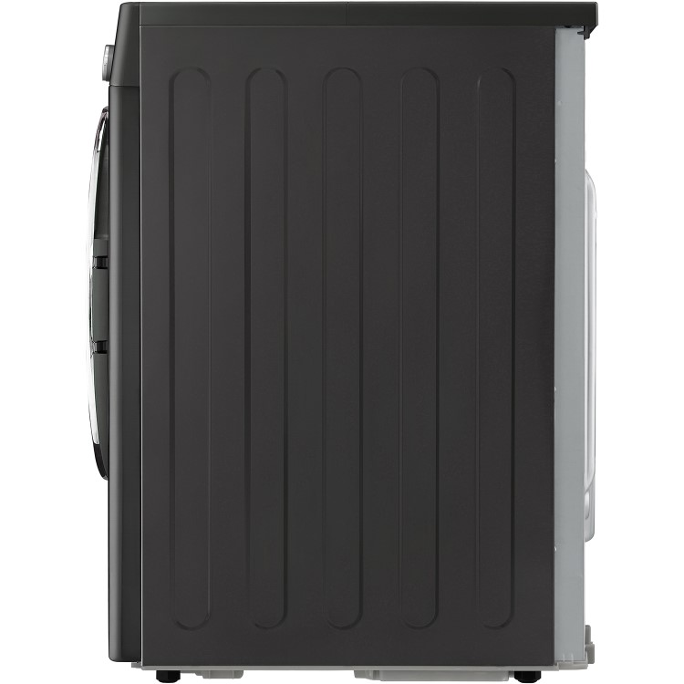 LG EcoHybrid 9kg Freestanding Heat Pump Tumble Dryer - Black Steel