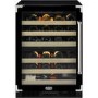 Falcon 88880 Dual Zone Wine Cooler Black And Chrome - Left Hand Hinge