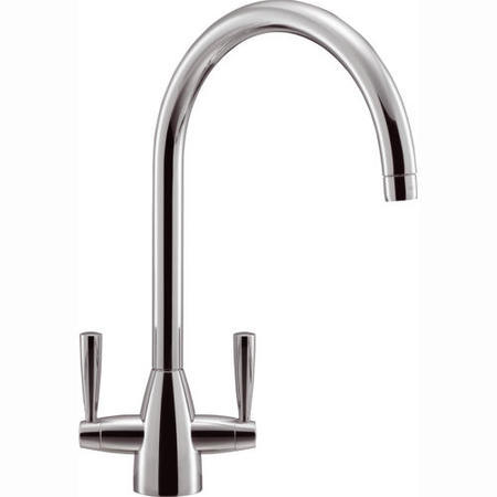 Franke LSX611DPLHD Laser Single Bowl SilkSteel Sink and Tap Designer Pack - LHD