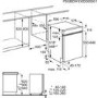AEG FEE62600PM 13 Place Semi Integrated Dishwasher - Stainless Steel Control Panel