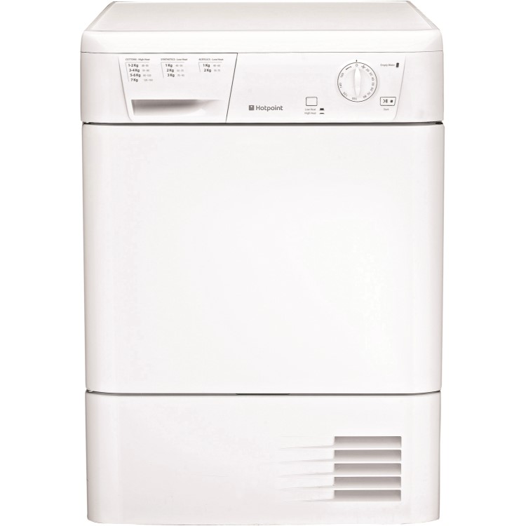 Hotpoint FETC70CP 7kg Freestanding Condenser Tumble Dryer Polar White