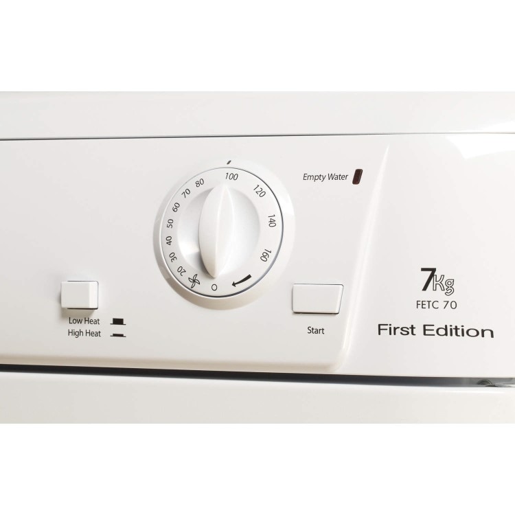Hotpoint FETC70CP 7kg Freestanding Condenser Tumble Dryer Polar White