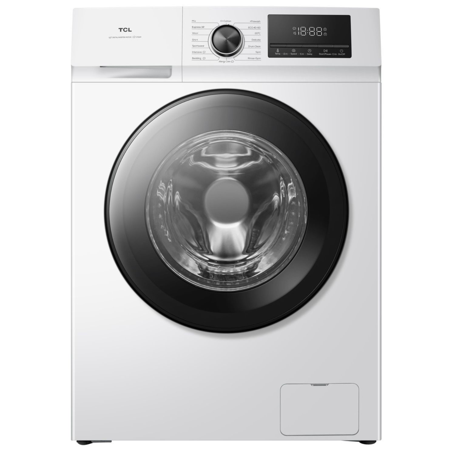 Photos - Washing Machine TCL F Series 9kg , 1400rpm, White, Steam, A-Rated - FF0924WA0UK FF0924WA0UK 
