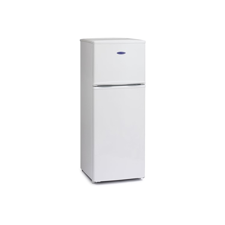 GRADE A2 - Ice King FF139W Freestanding Top Mount Fridge Freezer - White