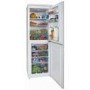 GRADE A2 - White Knight FF225H 223L 50/50  Freestanding Combi Fridge Freezer - White