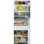GRADE A2 - White Knight FF250IHE 70-30 Sliding Rail Integrated Fridge Freezer