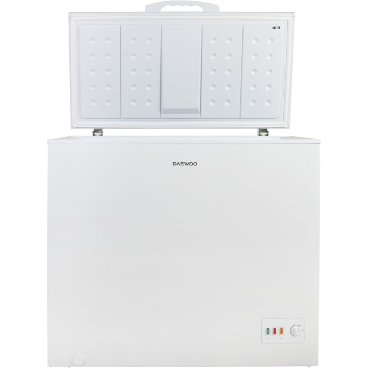 Daewoo FF258H 95cm Wide 198L Chest Freezer White