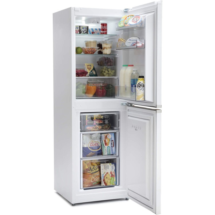 GRADE A2 - Servis FF48148 Frost Free Freestanding Fridge Freezer - White