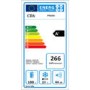 GRADE A2 - CDA FF852SS Freestanding Fridge Freezer Stainless Steel
