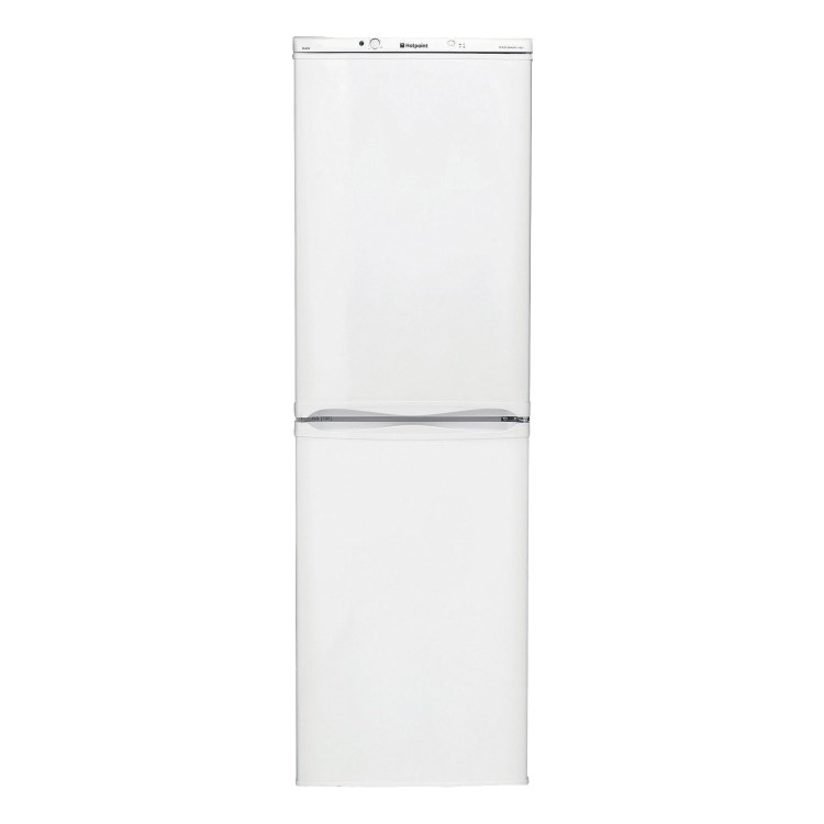 GRADE A3 - Hotpoint FFAA52P Frost Free Ice Diamond Freestanding Fridge Freezer Polar White