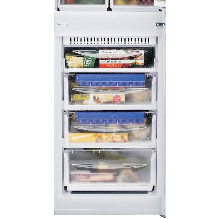 GRADE A3 - Hotpoint FFAA52P Frost Free Ice Diamond Freestanding Fridge Freezer Polar White