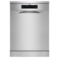 AEG 9000 SatelliteClean&reg; Freestanding Dishwasher - Silver C-rated