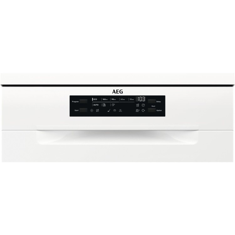 AEG SatteliteClean Freestanding Dishwasher - White C-rated