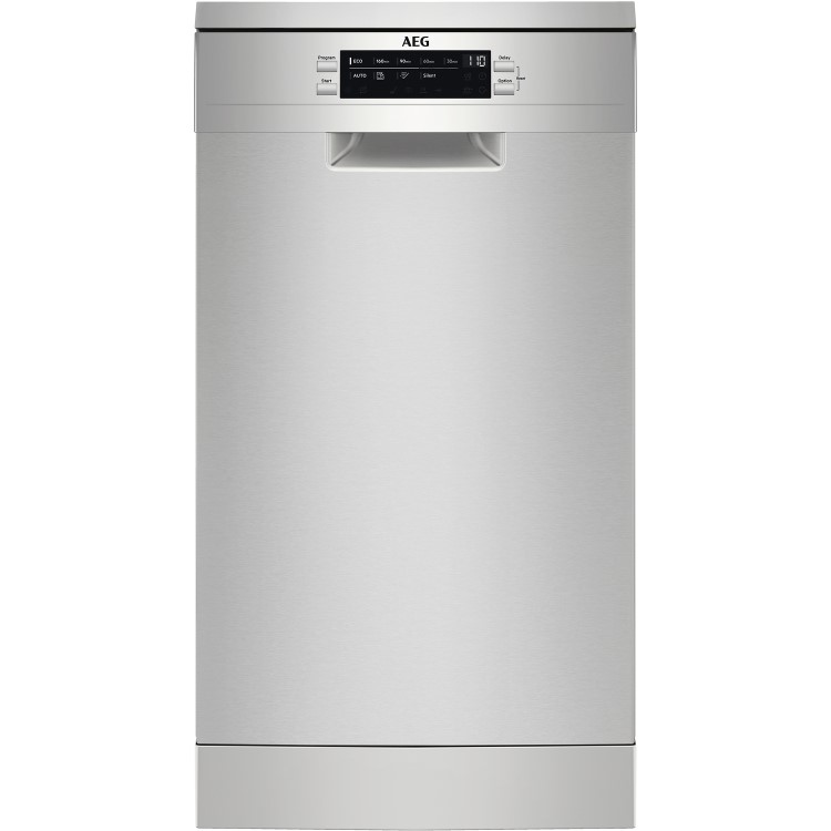 Refurbished AEG FFB73527ZM 10 Place Freestanding Dishwasher - Stainless Steel