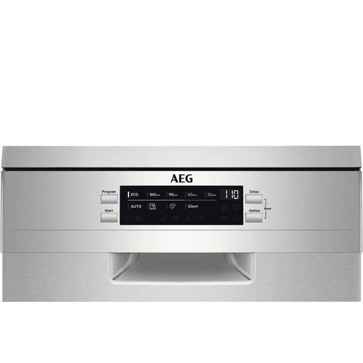 Refurbished AEG FFB73527ZM 10 Place Freestanding Dishwasher - Stainless Steel