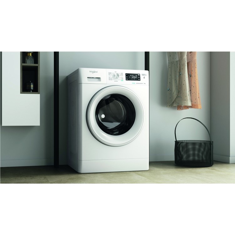 Whirlpool FreshCare 7kg 1400rpm Freestanding Washing Machine - White