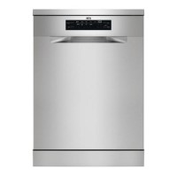 AEG 7000 Series Freestanding Dishwasher - Silver B-rated