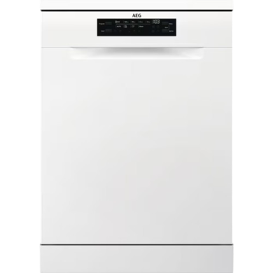 Aeg Ffb75727pw Series 7000 Glasscare 14 Place Settings Freestanding Dishwasher B Rated FFB75727PW