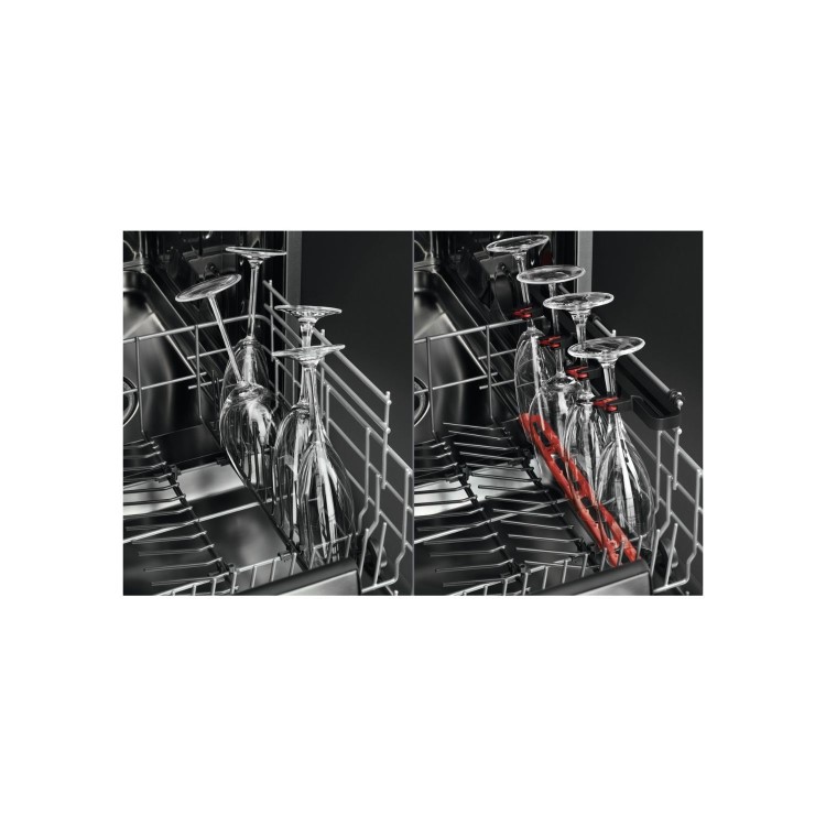 AEG GlassCare Freestanding Dishwasher - Silver A-rated
