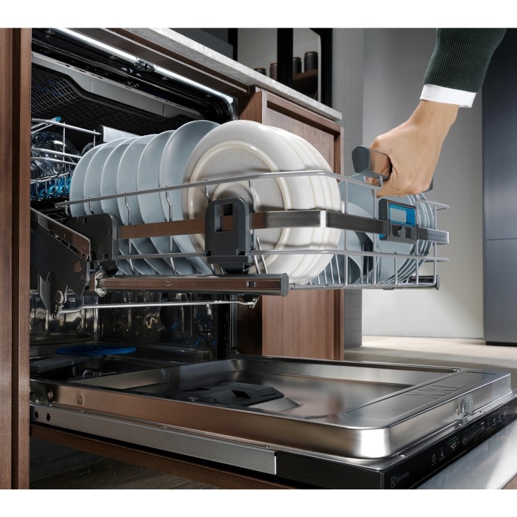 AEG 9000 ComfortLift 14 Place Settings Semi Integrated Dishwasher - Stainless Steel