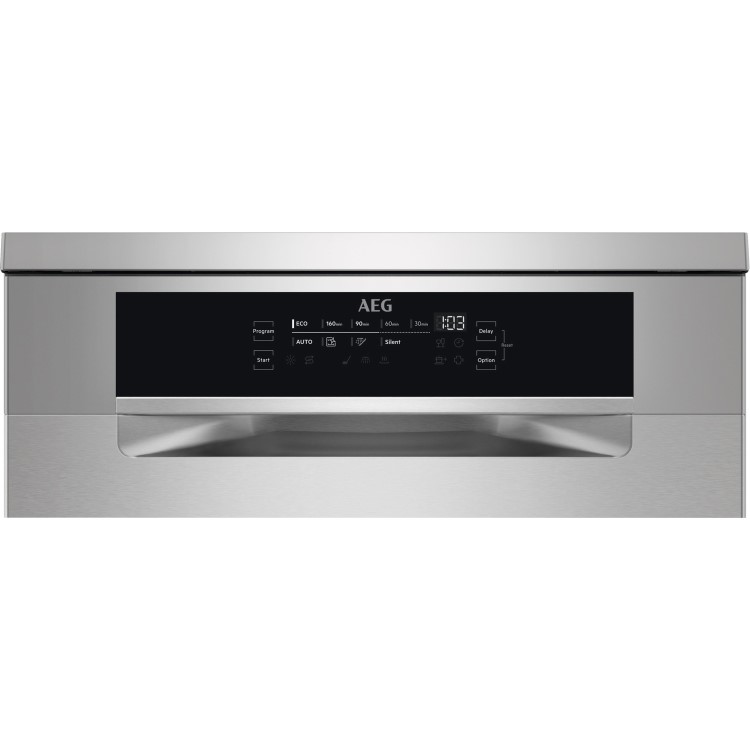 AEG 9000 ComfortLift 14 Place Settings Semi Integrated Dishwasher - Stainless Steel