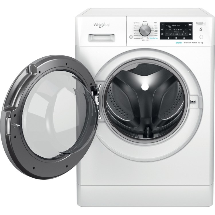 Whirlpool Freshcare+ 10kg 1400rpm Washing Machine - White