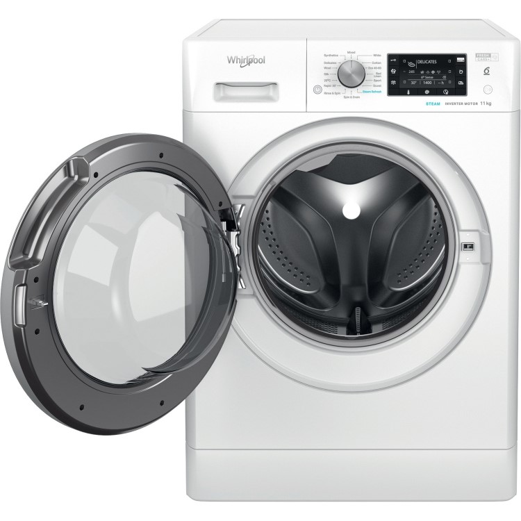 Whirlpool 6th sense 11kg 1400rpm Washing Machine - White