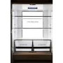 Galanz FFK003G 354L Frost Free American Fridge Freezer With Convertible Zone - Stainless Steel