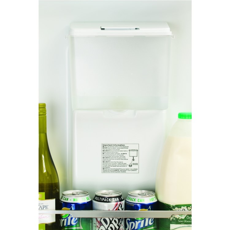Hotpoint FFLAA58WDW Freestanding Frige Freezer With Non-plumbed Water Dispenser - White