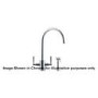 Franke FFOLYSS-HS Olympus FilterFlow Tap With Side Spray In SilkSteel