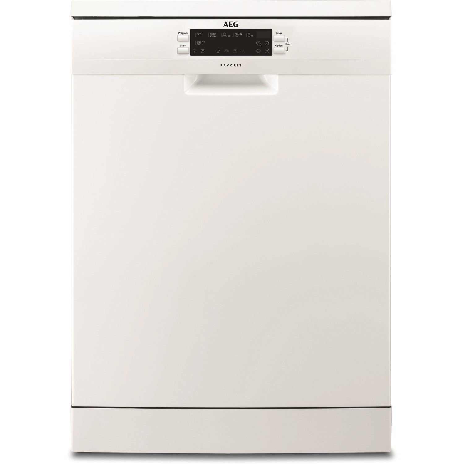 AEG FFS62700PW 15 Place Freestanding Dishwasher With Cutlery Tray Appliances Direct