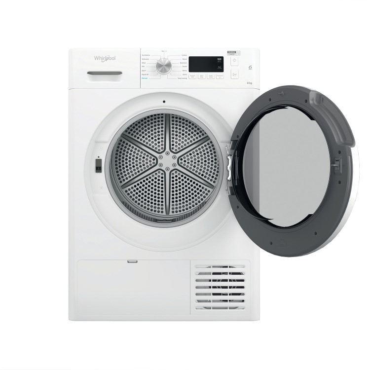 Whirlpool 6th sense 8kg Heat Pump Tumble Dryer - White