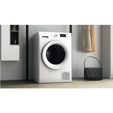 Whirlpool 6th sense 8kg Heat Pump Tumble Dryer - White