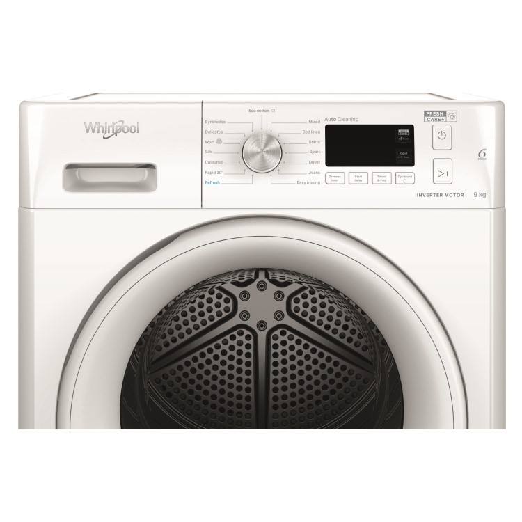 Whilrpool Freshcare+ 9kg Heat Pump Tumble Dryer - White