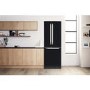 Refurbished Hotpoint FFU3DK1 Freestanding 446 Litre 60/40 Fridge Freezer Black