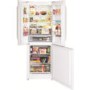 GRADE A2 - Hotpoint FFU3DK Trio Freestanding Fridge Freezer With French-style Fridge Doors Black