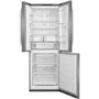 Refurbished Hotpoint FFU3DX1 Freestanding 446 Litre 60/40 Fridge Freezer Stainless Steel