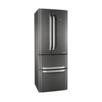 Hotpoint FFU4DSB Freestanding Fridge Freezer In Gun Metal